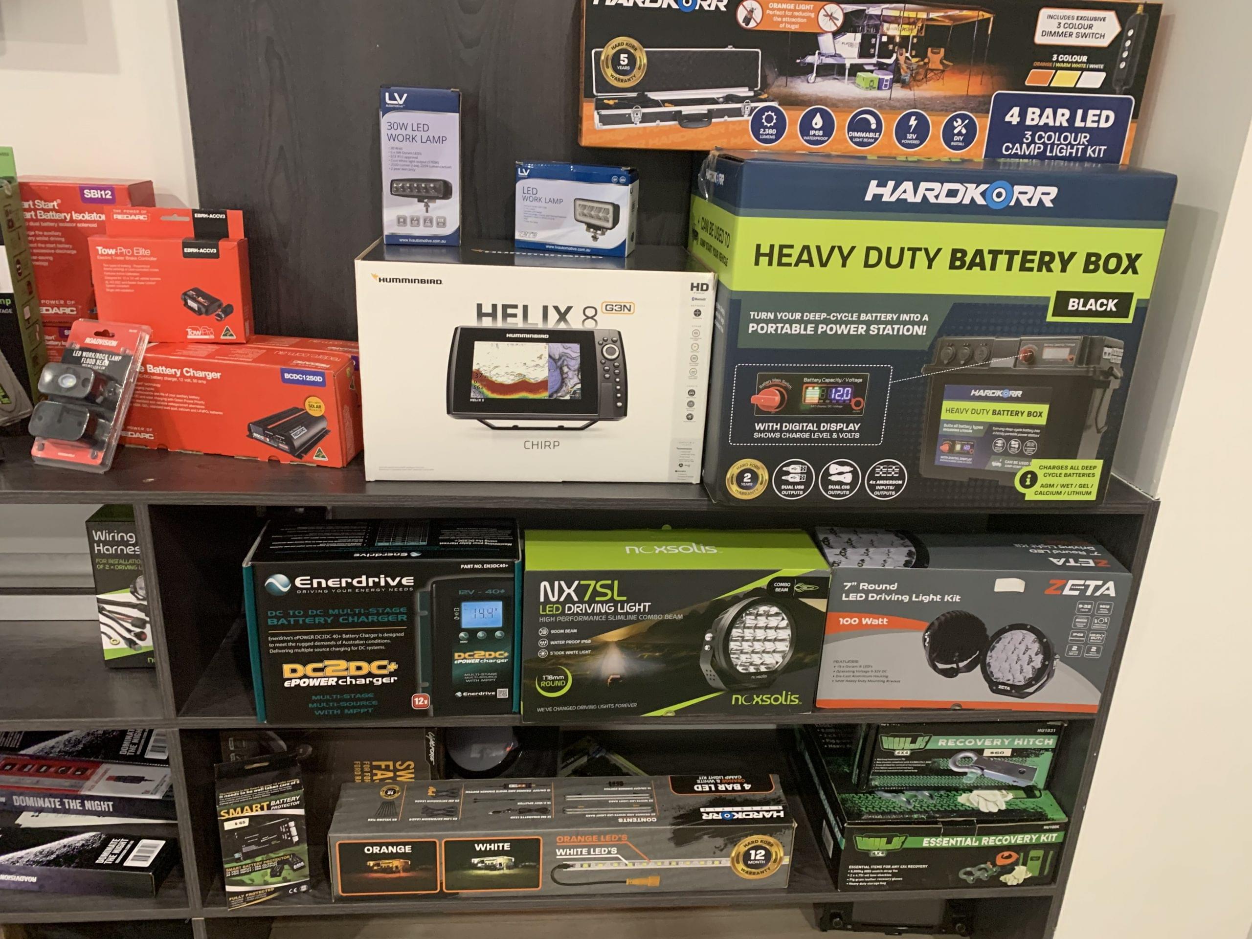 Car accessory installations at AAEAC